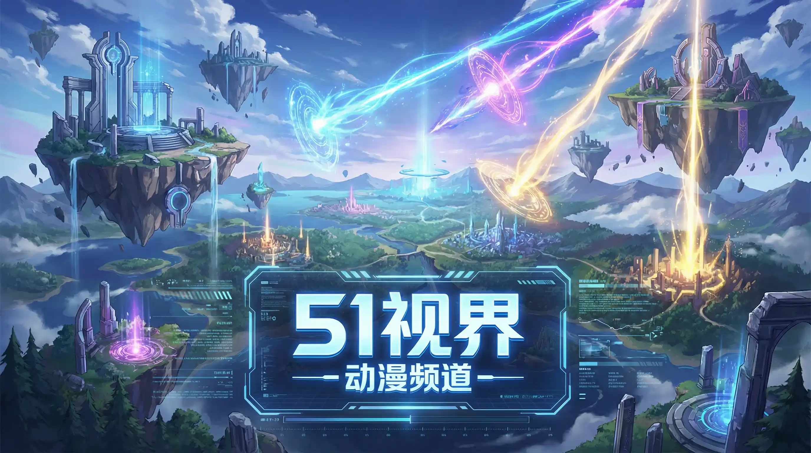 奇幻动漫世界浮空岛屿 - 五一暗网 动漫资讯